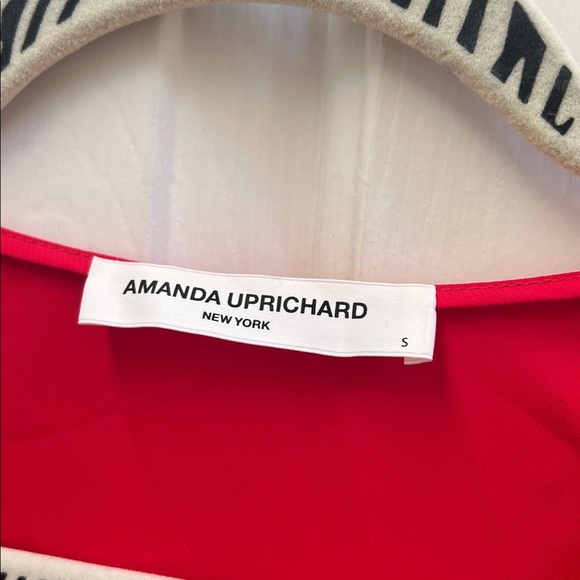 Sold Mercari Amanda Uprichard Red Chantel Dress small - Picture 3 of 6